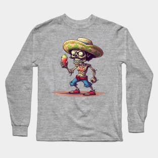 Beach Zombie Long Sleeve T-Shirt